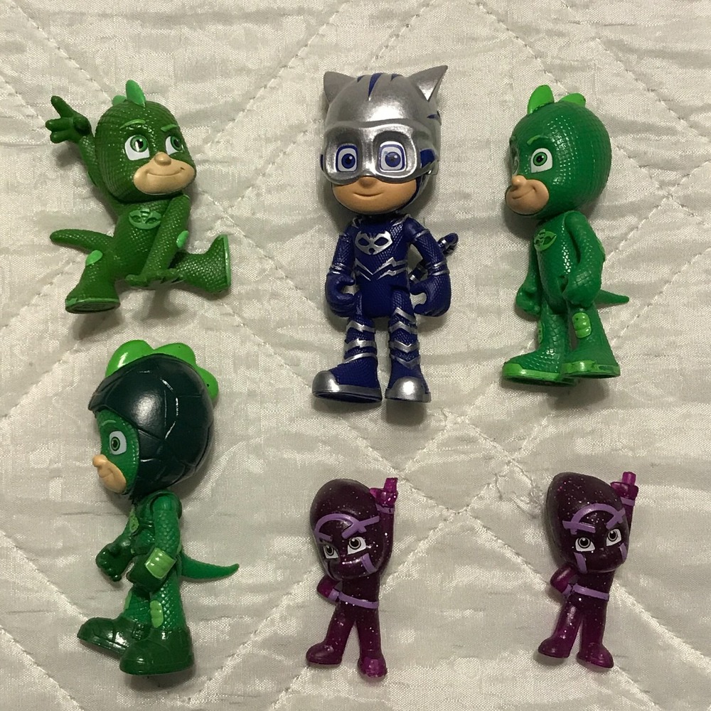 6 Disney‎ Jr. Pj Masks action figures